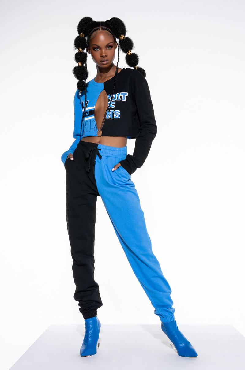 TRYOUTS HALF AND HALF JOGGER