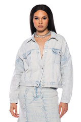 ULTRA BLEACH WASH DENIM JACKET