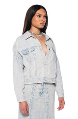 ULTRA BLEACH WASH DENIM JACKET