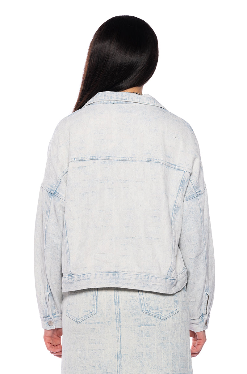 ULTRA BLEACH WASH DENIM JACKET