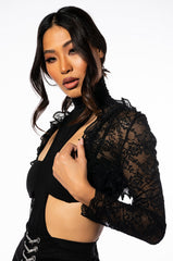 Y2K LACE BOLERO