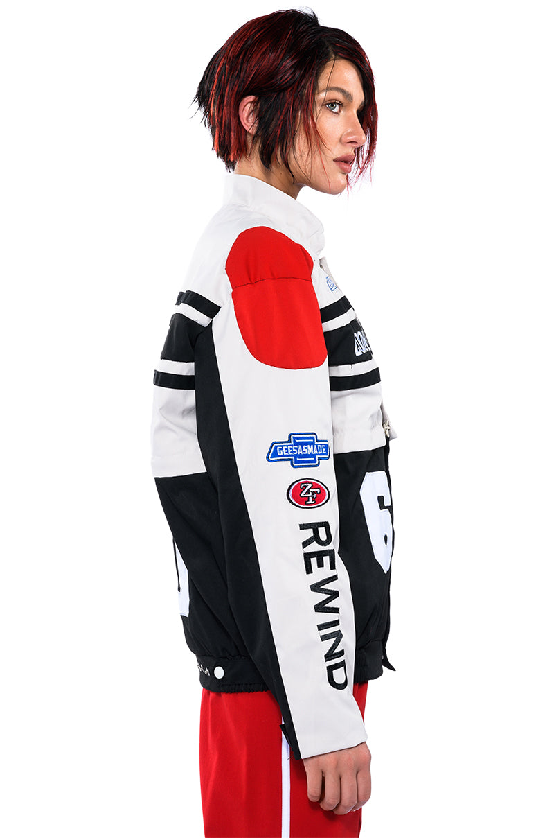 ZOOM ZOOM TWO IN ONE BOMBER SKIRT SET